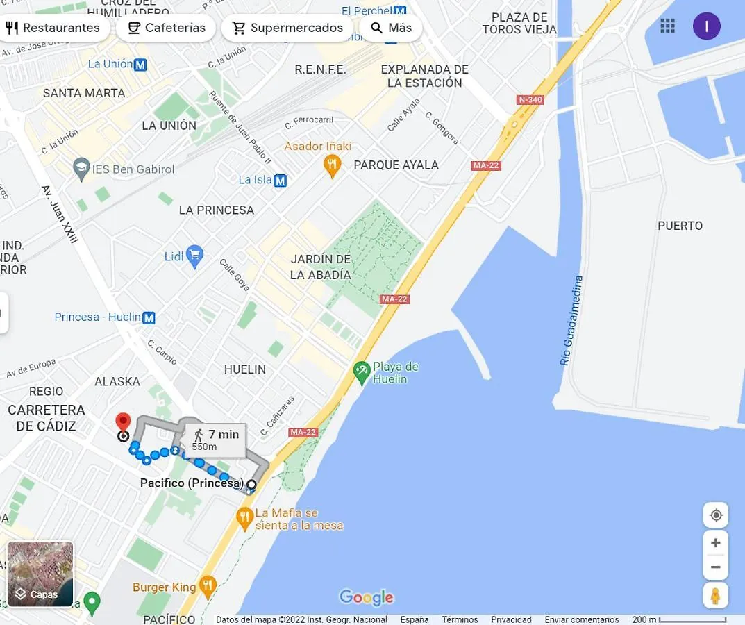 Aparthotel Huelin Beach Malaga
